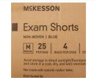 Exam Shorts McKesson Medium Blue SMS Adult Disposable Supply