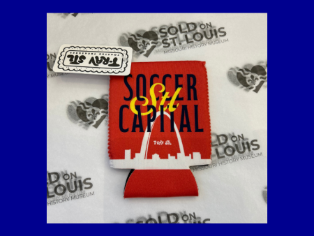 Soccer Capital Koozie by T-Rav STL Hot on Sale