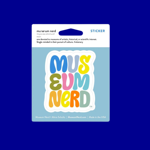 Museum Nerd Stickers Fashion