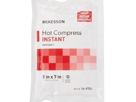 Instant Hot Pack, Hot Compress, General Purpose Plastic Disposable by McKesson Hot on Sale