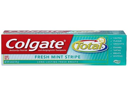 Colgate Total Fresh Mint Stripe Gel, 5 ct. Discount