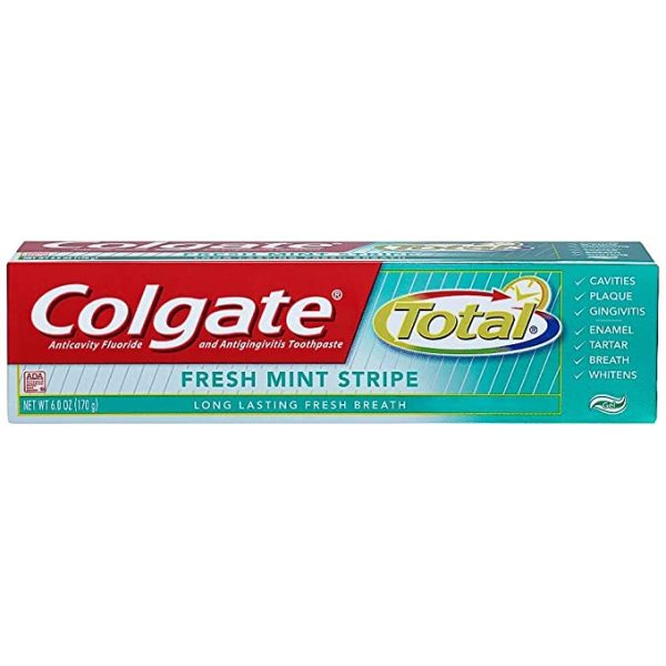 Colgate Total Fresh Mint Stripe Gel, 5 ct. Discount