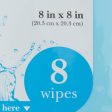 Rinse-Free Bath Wipe McKesson Soft Pack Purified Water   Aloe Scented 8 Count Online now