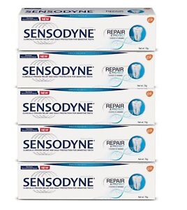 Sensodyne Repair and Protect Toothpaste, 5 pk. 3.4 oz. For Cheap