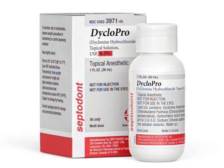 Septodont DycloPro Dyclonine Hydrochloride Topical Solution, 1 fl oz jar Online Hot Sale