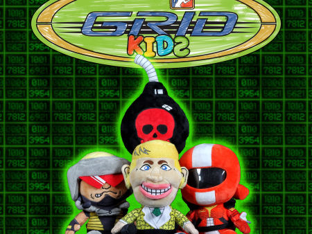 Grid Kids Plushies (COMPLETE SET) Cheap