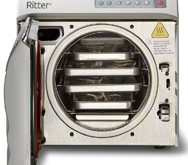 Ritter M9D Tabletop Autoclave Steam 9 Inch Diameter X 15 Inch Depth Manual Door Online now