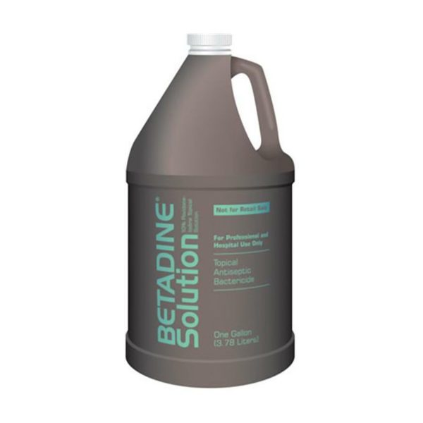 Skin Prep Solution Betadine 1 gal. Jug 10% Strength Povidone-Iodine NonSterile Fashion