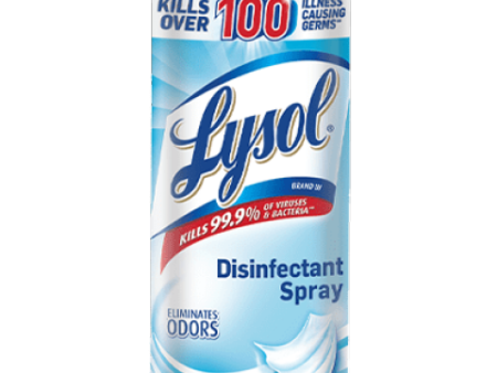 Lysol Disinfectant Spray, Crisp Linen, 228oz (12X19oz) Discount