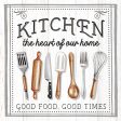 ET142 - Kitchen - The Heart of Our Home - 12x12 Fashion