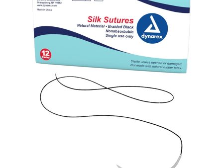 Dynarex Braided Silk Sutures Hot on Sale