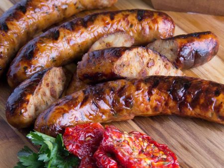 Sundried Tomato & Basil Chicken Sausages (8 packs of 4 oz. links) Discount