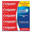 Colgate Cavity Protection Toothpaste with Fluoride, 5 pk. 8 oz. - Regular Flavor For Discount