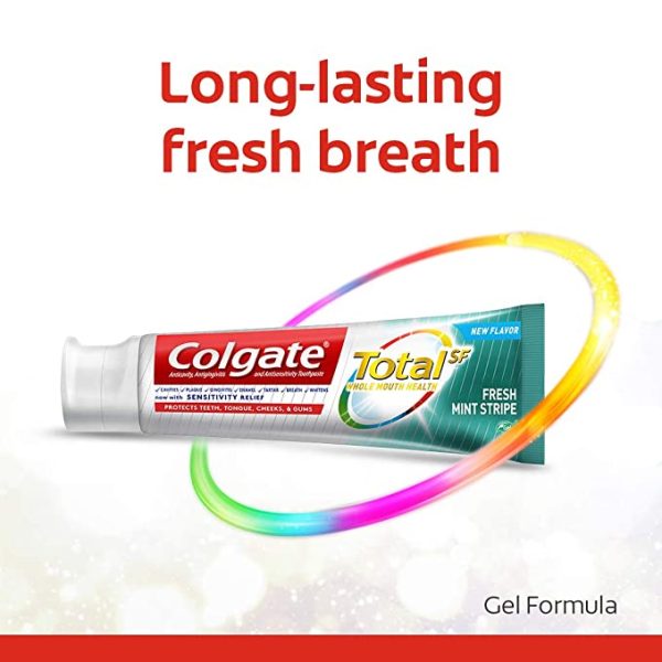 Colgate Total Fresh Mint Stripe Gel, 5 ct. Discount