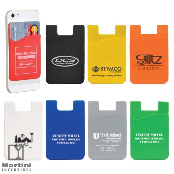 Slim Silicone Smartphone Mobile Wallet Hot on Sale