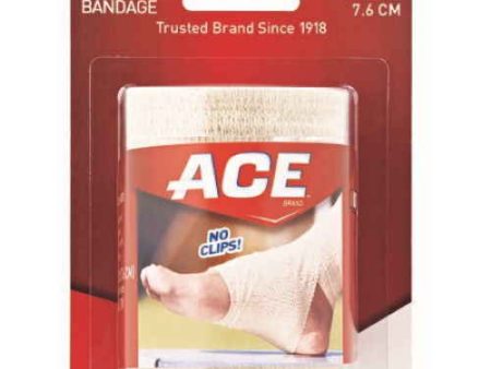 ACE Elastic Bandage, Self Adherent Closure, 3 in x 5 yd Roll, 3 Pack For Sale