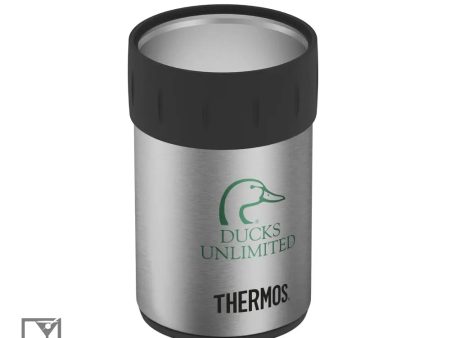 12 oz. Thermos Double Wall Stainless Steel Can Insulator Fashion