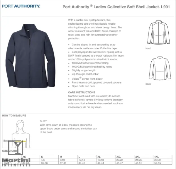 Ladies Port Authority Collective Shell Jacket [CPI] on Sale