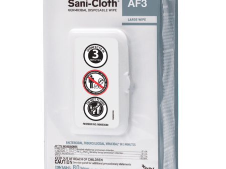 PDI Sani-Cloth AF3 Germicidal Disposable Wipe Softpack Supply