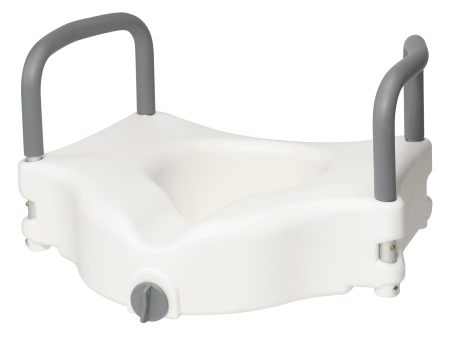 Dynarex Locking Raised Toilet Seat With Arms on Sale