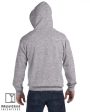 Gildan Zippered Hoodie - CPI S in Graphite Online Hot Sale