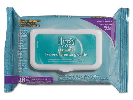 Hygea Flushable Personal Cleansing Cloths For Discount