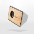 Wood and Fabric Bluetooth Speaker - RS9700 Fashion