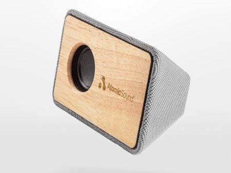 Wood and Fabric Bluetooth Speaker - RS9700 Fashion