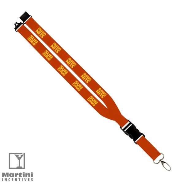 Maverick 1  Polyester Lanyard w  Slide Buckle Convenience Release Online Hot Sale