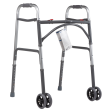 Dynarex Heavy Duty Bariatric Walker With 5  Wheels For Sale