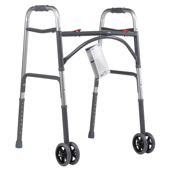 Dynarex Heavy Duty Bariatric Walker With 5  Wheels For Sale