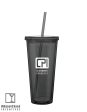 20 oz Acrylic Double Walled Tumbler with Straw Cheap