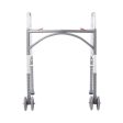 McKesson Bariatric Folding Walker Adjustable Height Steel Frame 500 lbs. Weight Capacity 32 to 39 Inch Height Hot on Sale