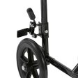 McKesson Lightweight Black Aluminum Transport Chair Online Hot Sale