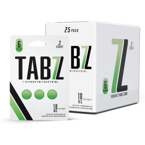 Tabz - 7 Hydroxymitragynine Tablets (18MG) Cheap