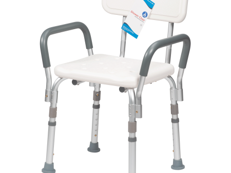 Shower Chair With Removable Back And Arms on Sale