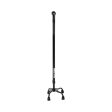 McKesson Small Base Quad Cane Steel 30 to 39 Inch Height Hot on Sale