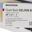 McKesson Gait Belt 60 Inch Length Pastel Stripe Fashion