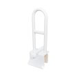 McKesson Bathtub Grab Bar White Steel Online now