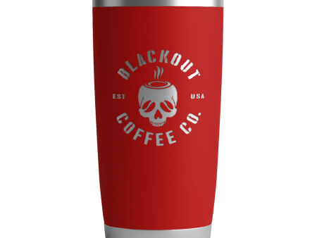 20 OZ Tumbler w  Logo & US Flag In Red on Sale