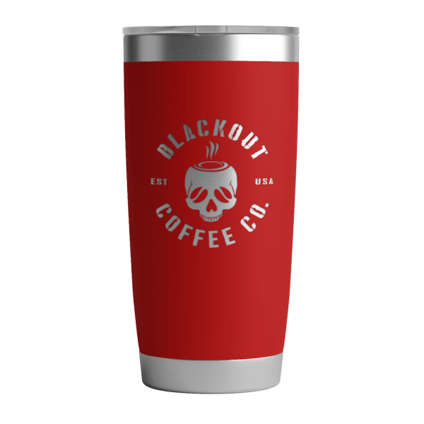 20 OZ Tumbler w  Logo & US Flag In Red on Sale