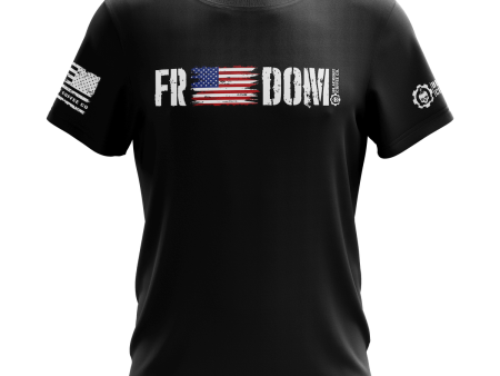 FREEDOM Black Performance T-Shirt Sale