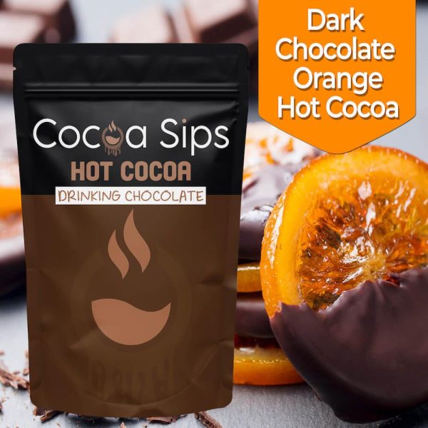 Dark Chocolate Orange Hot Cocoa by Cocoa Sips For Cheap