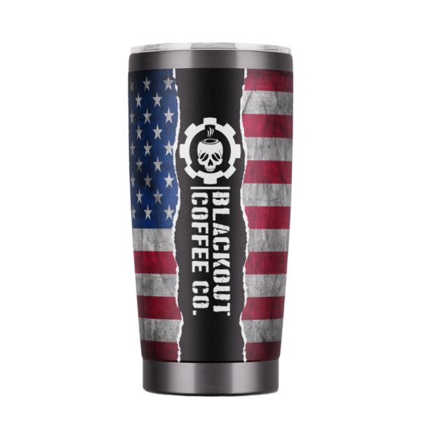 20 OZ Tumbler American Flag For Cheap