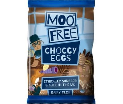 Moo Free Milk Choccy Mini Solid Eggs Bag 50g Sale