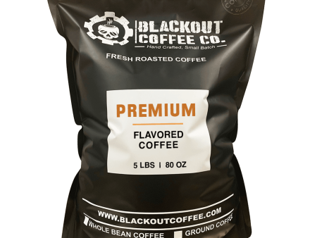 Premium Flavored Coffee 5 LB [WHOLE BEAN] Supply