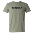 Heather Military Green Blackout T-Shirt Discount