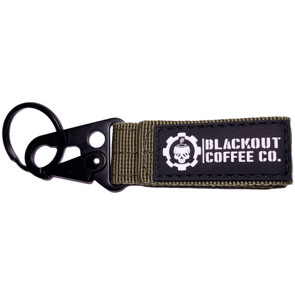 Blackout Coffee Keychain Army Green For Cheap