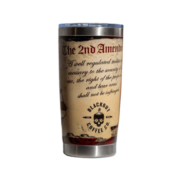 20 OZ Tumbler 2nd Amendment Online now