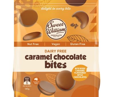 Sweet William Caramel Chocolate Bites 140g Online now